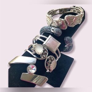 Vintage Costume Bracelets Mixed Designer Cuffs Jewelry Lot